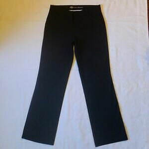 Women Dickies Black Relaxed Straight Leg Khakis 8R
